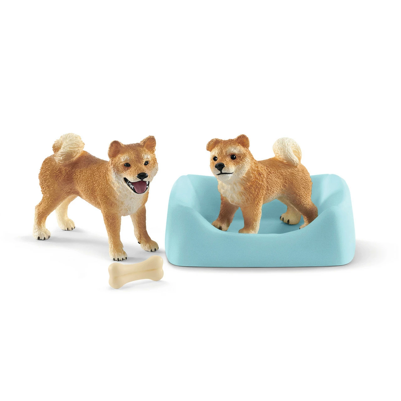 Schleich-Shiba Inu Mother And Puppy | SC42479 - Image 2