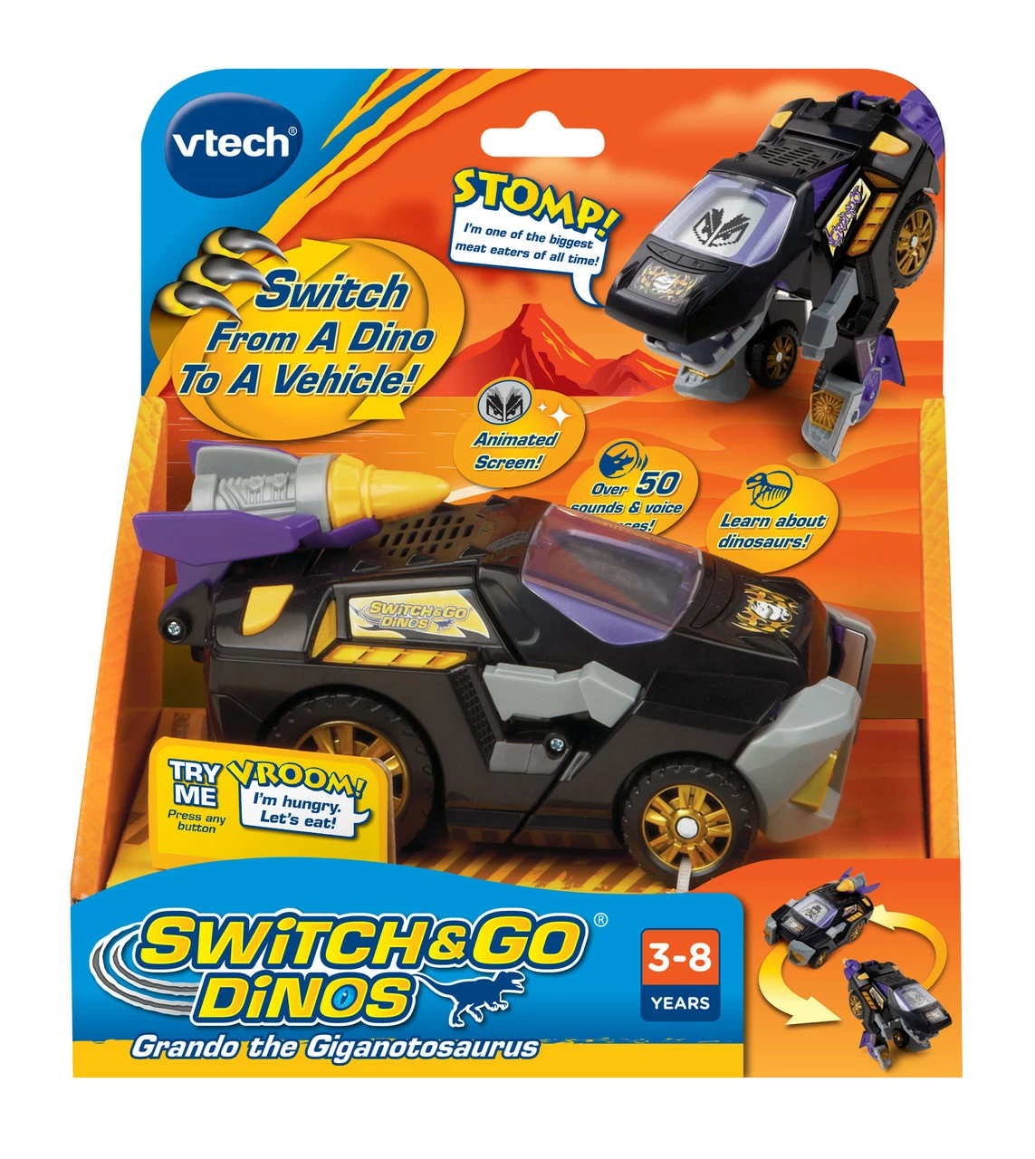 Vtech Switch & Go Dinos LCD Crew 5 Vtech Switch & Go Dinos LCD Crew - Image 3