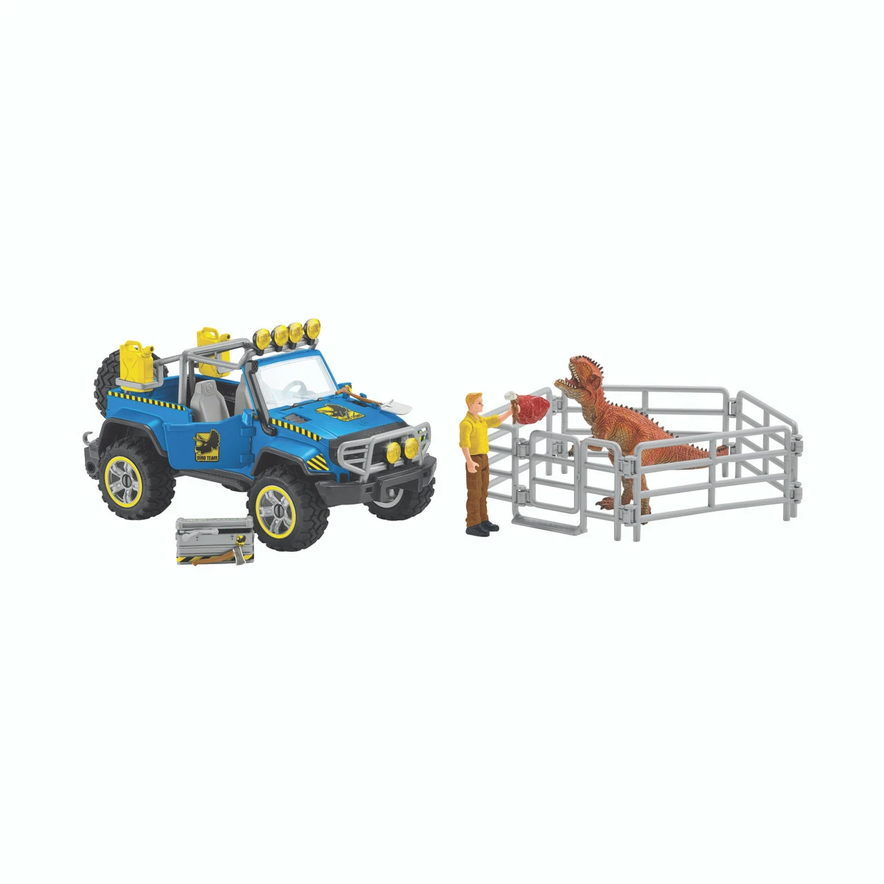 Schleich - Off-Road Vehicle With Dino Outpost