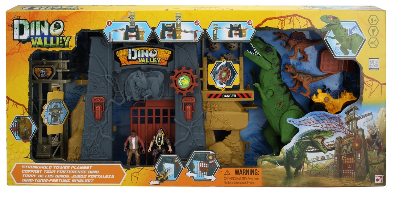 Dino Valley L&S Stronghold Tower Playset - Image 2