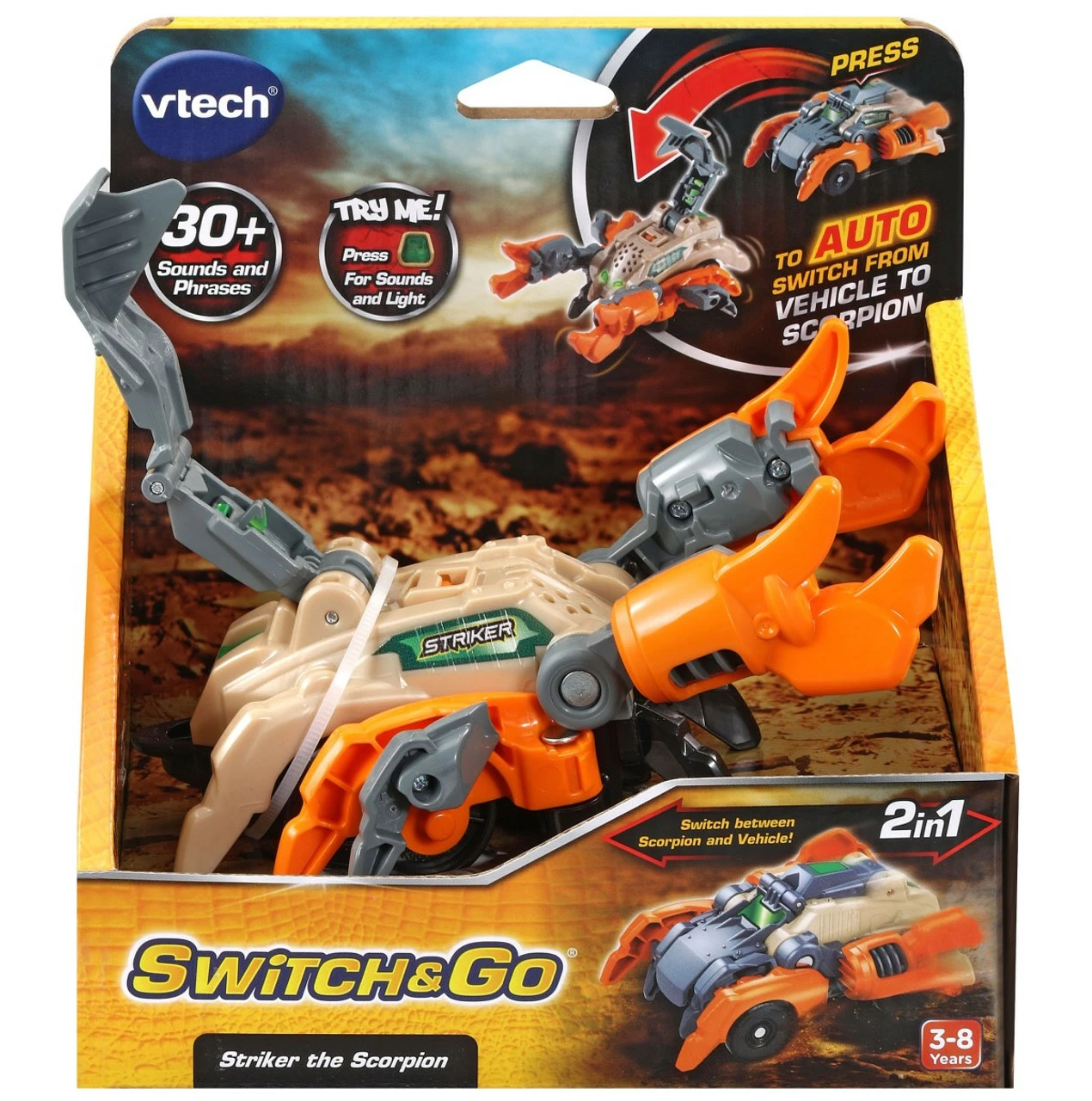Vtech Switch & Go 1-Click Striker The Scorpion - Image 5