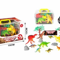 Dinosaur Figure Set With 18pcs