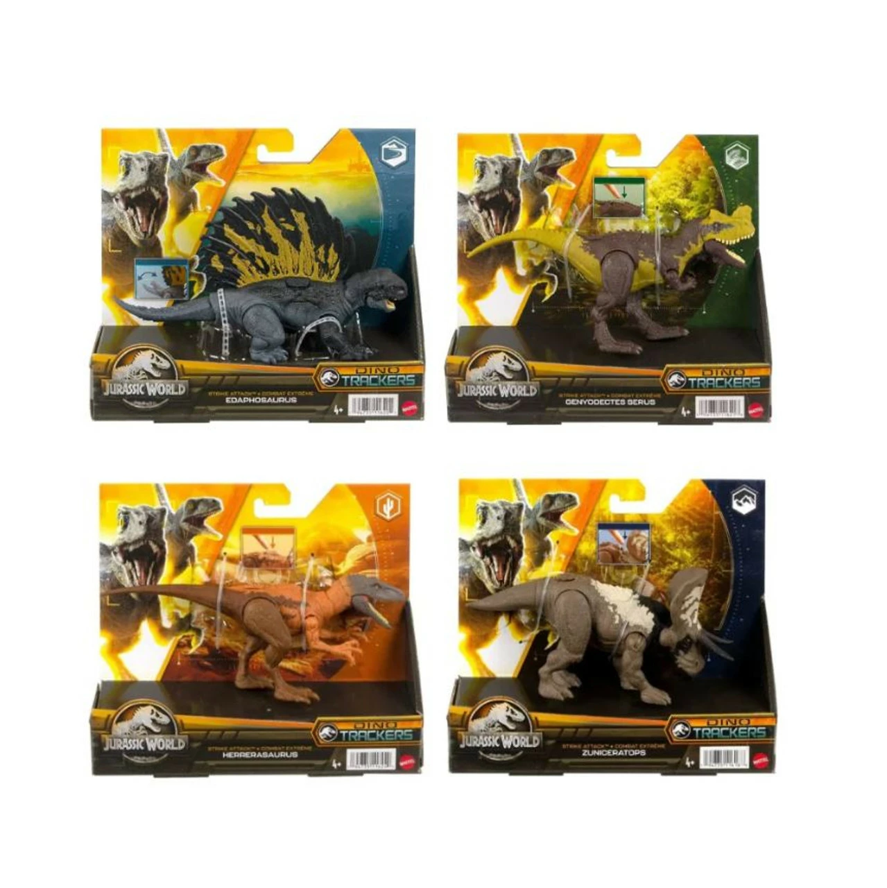 Jurassic World Strike Attack Dinousaur Action Figures - Image 2
