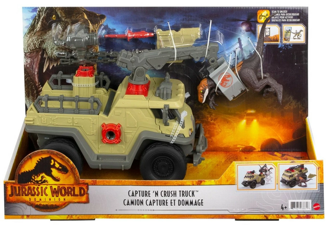 Jurassic World Capture 'N Crush Truck Vehicle - Image 6