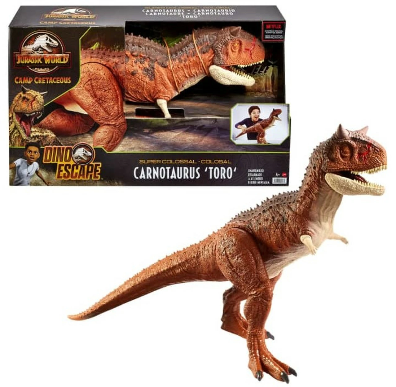 Jurassic World Super Colossal Carnotaurus Toro - Image 2