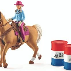 Schleich - Barrel Racing With Cowgirl