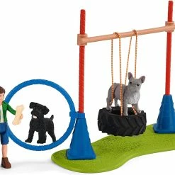 Schleich Puppy Agility Training