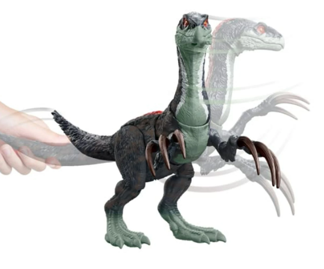 Jurassic World Dominion Sound Slashin Therizinosaurus Dinosaur Figure - Image 2